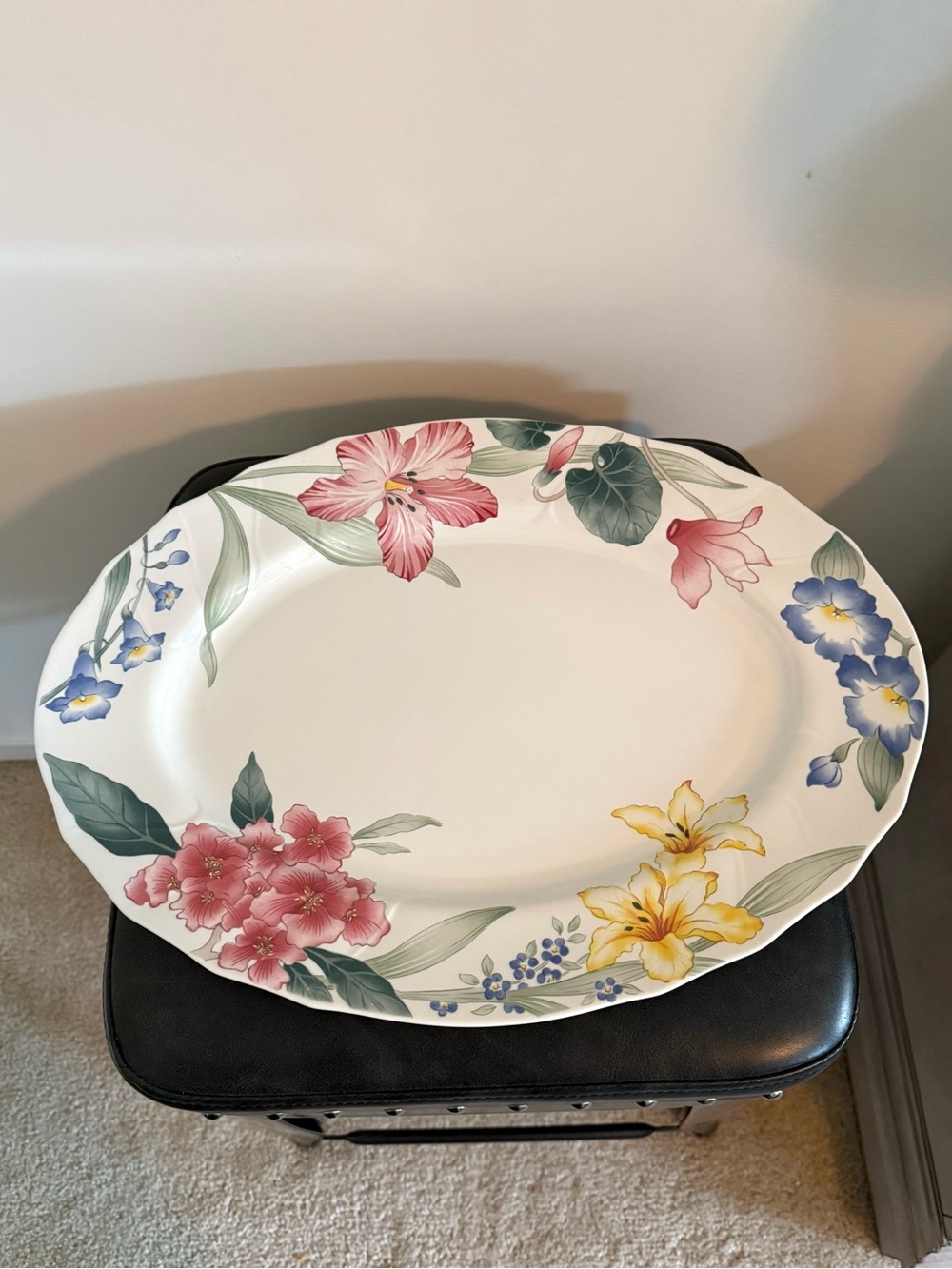 Villeroy & Boch Flora Bella Porcelain Floral Platter